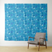 Chanoeka Stars Tapestry Wandkleed (In Situ (horizontaal))