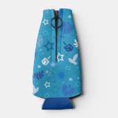 Chanoeka sterren gezellig flesjeskoeler (Achterkant)