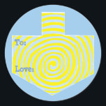 Chanoeka Stickers Rond (1 1/2", 3") Gepersonalisee<br><div class="desc">Personaliseer door de lettergrootte, stijl, kleur en tekst te wijzigen. Zoveel toepassingen: naar en van cadeau stickers, dank u stickers op traktaties, taart Toppers (stok op zwaar karton, uitgesneden sticker, tape tandenstoker op de achterkant van karton), of wat dacht je van Gift Labels (stok op zwaar karton, uitgesneden sticker, punch...</div>