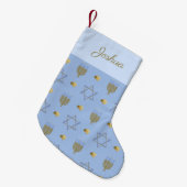 Chanoeka Stocking Kleine Kerstsok (Voorkant (Hangend))