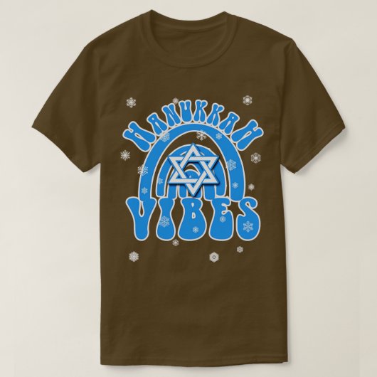 Chanoeka Vibes T-shirt (Design voorkant)