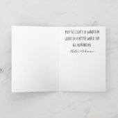 Chanoeka Wenskaart Chanoeka Happy Art Glitz Feestdagen Kaart (Binnen)