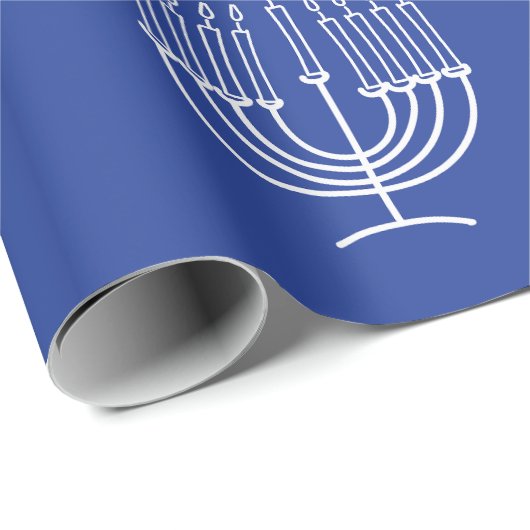 Chanoeka Wrapping Papier Flat Sheet (Rol Hoek)