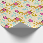 Chanoeka Wrapping Papier Party Supplies (Hoek)