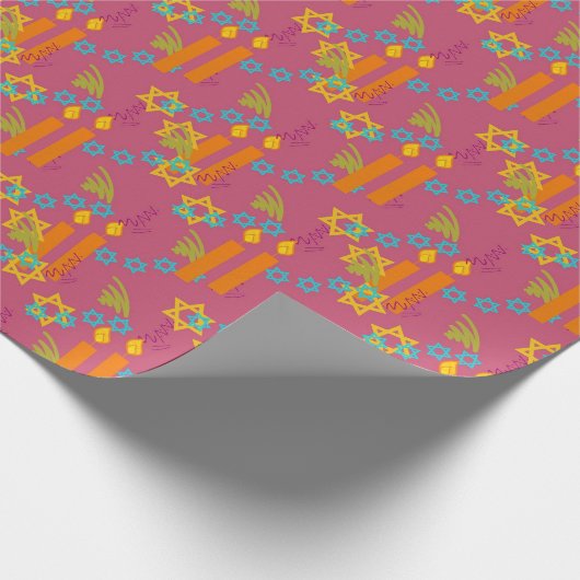 Chanoeka Wrapping Papier Party Supplies (Hoek)