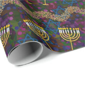 Chanoeka Wrapping Papier Party Supplies (Rol Hoek)