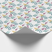 Chanoeka Wrapping Papier Party Supplies Schattig K (Hoek)