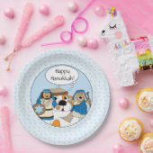 Chanoeka Zeevie en de Makkabeeën Papieren Bordje (Feest)