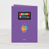 Chanoeka Zegeningen wenskaart Kaart (Achterkant)