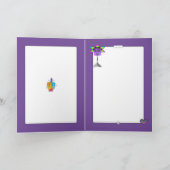 Chanoeka Zegeningen wenskaart Kaart (Binnen)