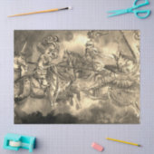 CHANSON DE ROLAND/ MIDDELEEUWSE RIDDERS IN TOERNOO TISSUEPAPIER (Craft)