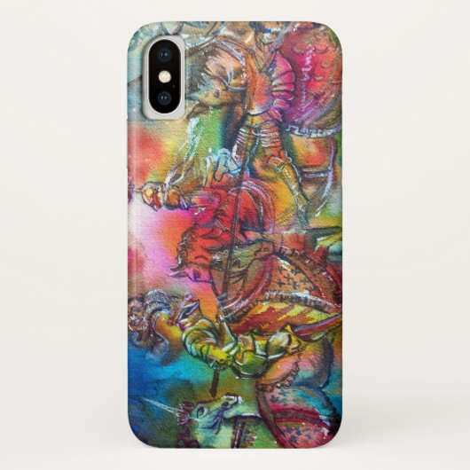 CHANSON DE ROLAND, RIDDERSTRIJD IN TOERNOOI Case-Mate iPhone CASE (Achterkant)