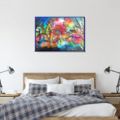 CHANSON DE ROLAND / STRIJD VAN RIDDERS IN TOERNOOI CANVAS AFDRUK (Insitu (Slaapkamer))