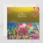 CHANSON DE ROLAND / STRIJD VAN RIDDERS IN TOERNOOI KAART (Achterkant)