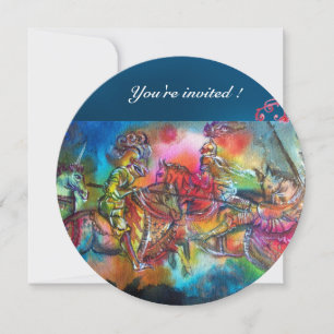 CHANSON DE ROLAND / STRIJD VAN RIDDERS IN TOERNOOI KAART