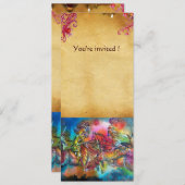 CHANSON DE ROLAND / STRIJD VAN RIDDERS IN TOERNOOI KAART (Voorkant / Achterkant)