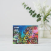 CHANSON DE ROLAND / STRIJD VAN RIDDERS IN TOERNOOI VISITEKAARTJE (Staand voorkant)