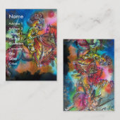 CHANSON DE ROLAND / STRIJD VAN RIDDERS IN TOERNOOI VISITEKAARTJE (Voorkant / Achterkant)