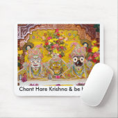 Chant Hare Krishna en wees blij! Muismat (Met muis)