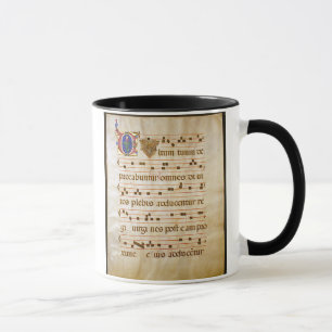 chant manuscript.jpg, Gregorian Chant:De "cutt... Mok