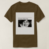 Chantal Akerman Poster T-shirt (Design voorkant)