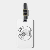 Chantecler Fanciers Logo Bagagelabel (Voorkant verticaal)