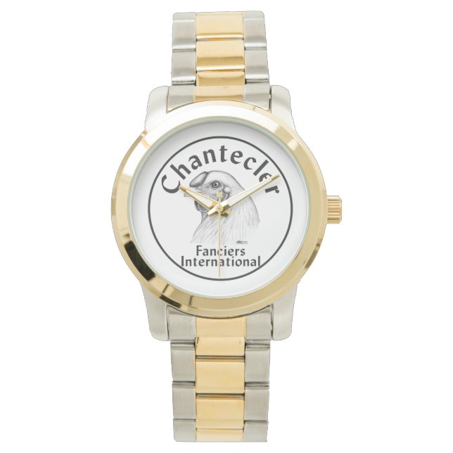 Chantecler Fanciers Logo Horloge (Voorkant)