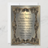 Chanteleah Formal Wedding Invitation 5,5 x 7,5 inc Kaart (Voorkant)