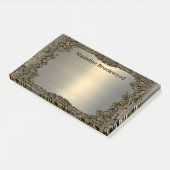 Chantella Elegant Knight Beauful Monogram Post-it® Notes (Schuin)