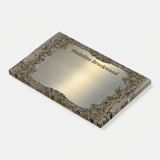 Chantella Elegant Knight Beauful Monogram Post-it® Notes (Schuin)