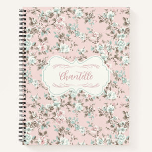 Chantelle Roze Roos Deluxe Notitieboek