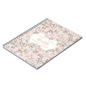 Chantelle Roze Roos Notitieboek (Linkerzijde)