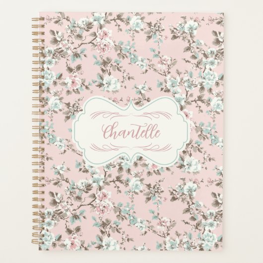 Chantelle Roze  Roos Planner (Voorkant)