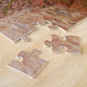 Chantemesle bij Foot of the Rock Monet Fine Art Legpuzzel (Zijkant)