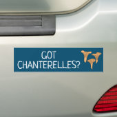 Chanterelle Mushrooms Fun Fungi DOCUSTOMIZE IT Bumpersticker (Op auto)