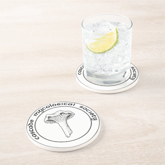 Chanterelle Onderzetter (Zijkant)