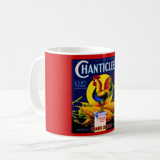 Chanticleer Haan Label Koffiemok (Voorkant links)