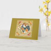 Chanticleer Kaart (Gele Bloem)