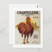 Chanticleer  Songbook Hoesje Briefkaart (Voorkant / Achterkant)