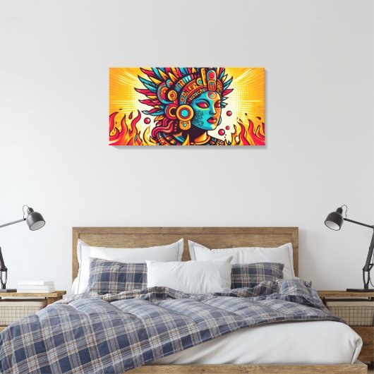 Chantico 2 canvas afdruk (Insitu (Slaapkamer))