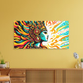 Chantico 5 canvas afdruk (Insitu (Woonkamer))