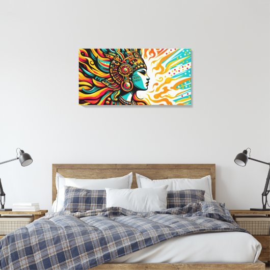 Chantico 5 canvas afdruk (Insitu (Slaapkamer))