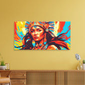 Chantico 7 canvas afdruk (Insitu (Woonkamer))