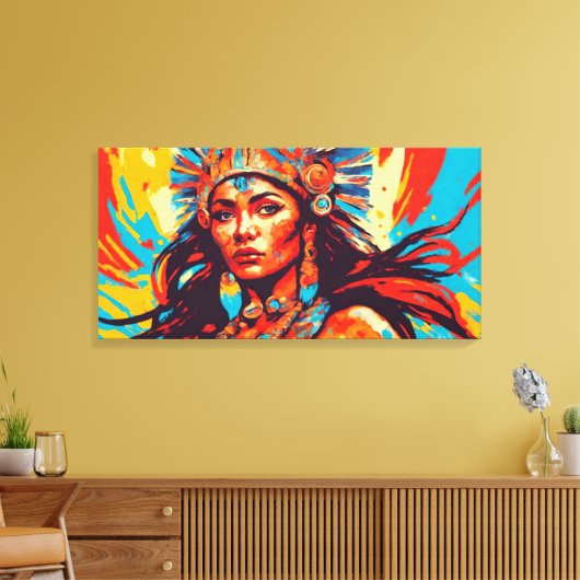 Chantico 7 canvas afdruk (Insitu (Woonkamer))