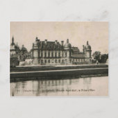 Chantilly chateau Castle Replica 1925 Briefkaart (Voorkant)