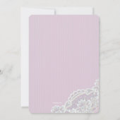 Chantilly Kant Uitnodiging (Achterkant)