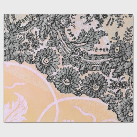 CHANTILLY LACE MET William Morris Wrapping Paper Cadeaupapier (Vlak)