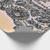 CHANTILLY LACE MET William Morris Wrapping Paper Cadeaupapier (Hoek)