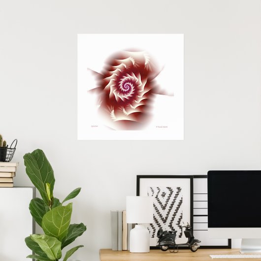 Chantilly Poster (Thuiskantoor)