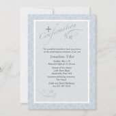 Chantilly religieuze bevestiging uitnodiging (Voorkant)